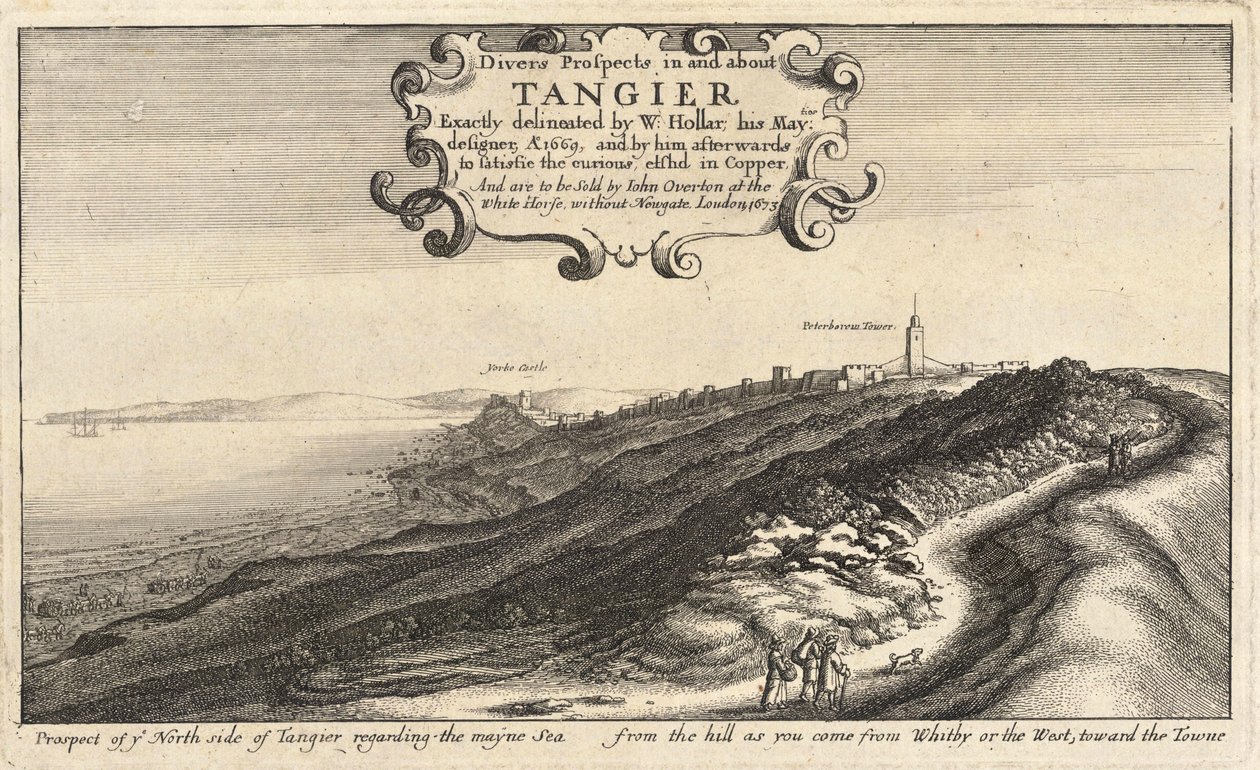 Tangier. Název série .. Stav 1 od Wenceslaus Hollar