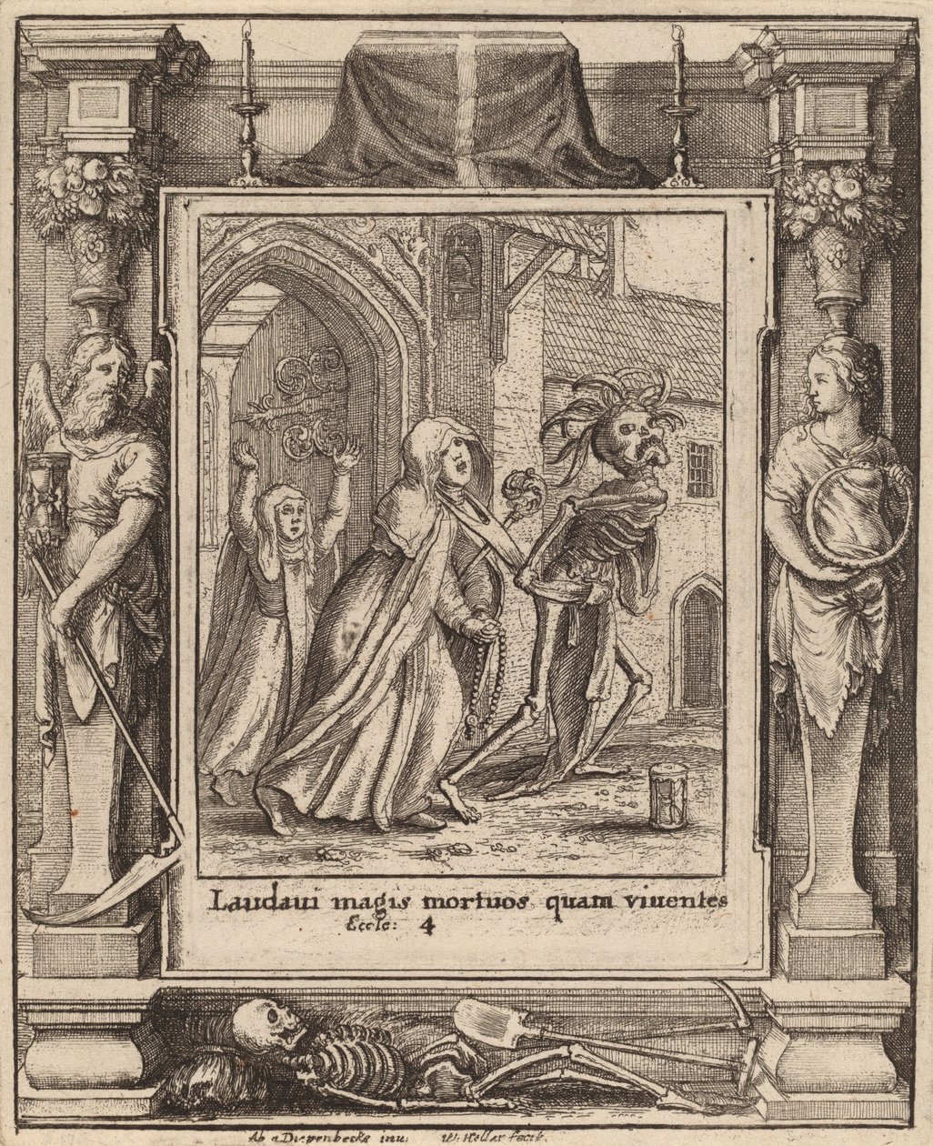 Abatyše, 1651. od Wenceslaus Hollar
