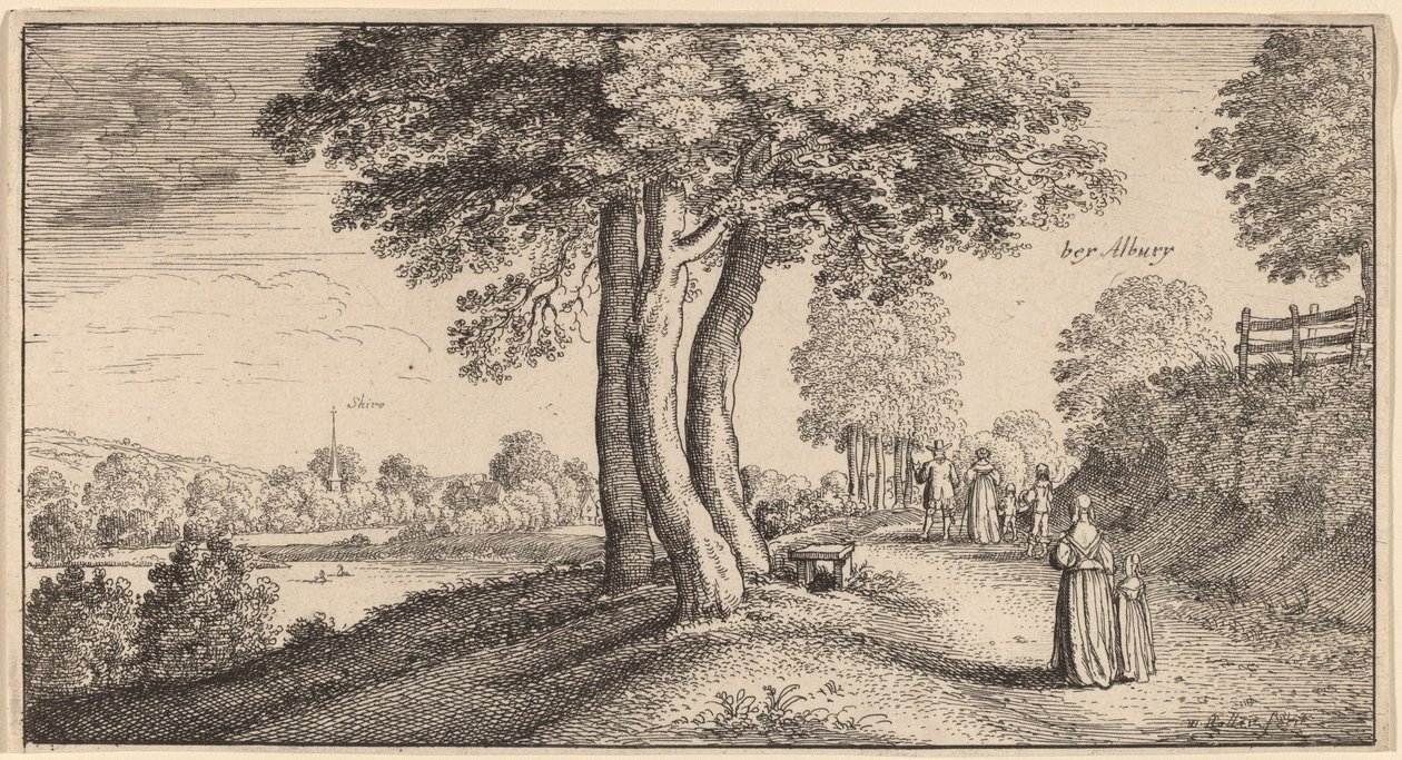 Albury od Wenceslaus Hollar