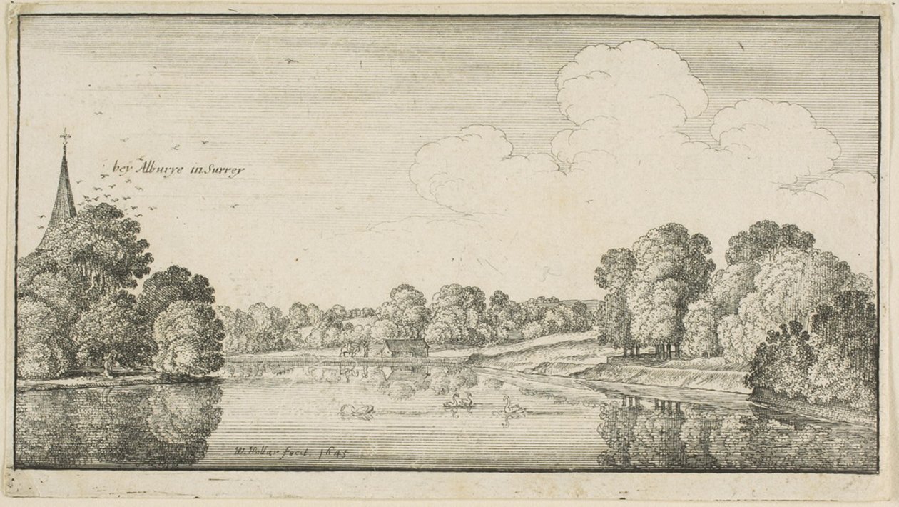 Albury od Wenceslaus Hollar