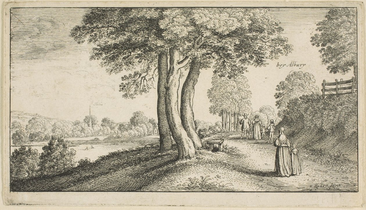 Albury od Wenceslaus Hollar