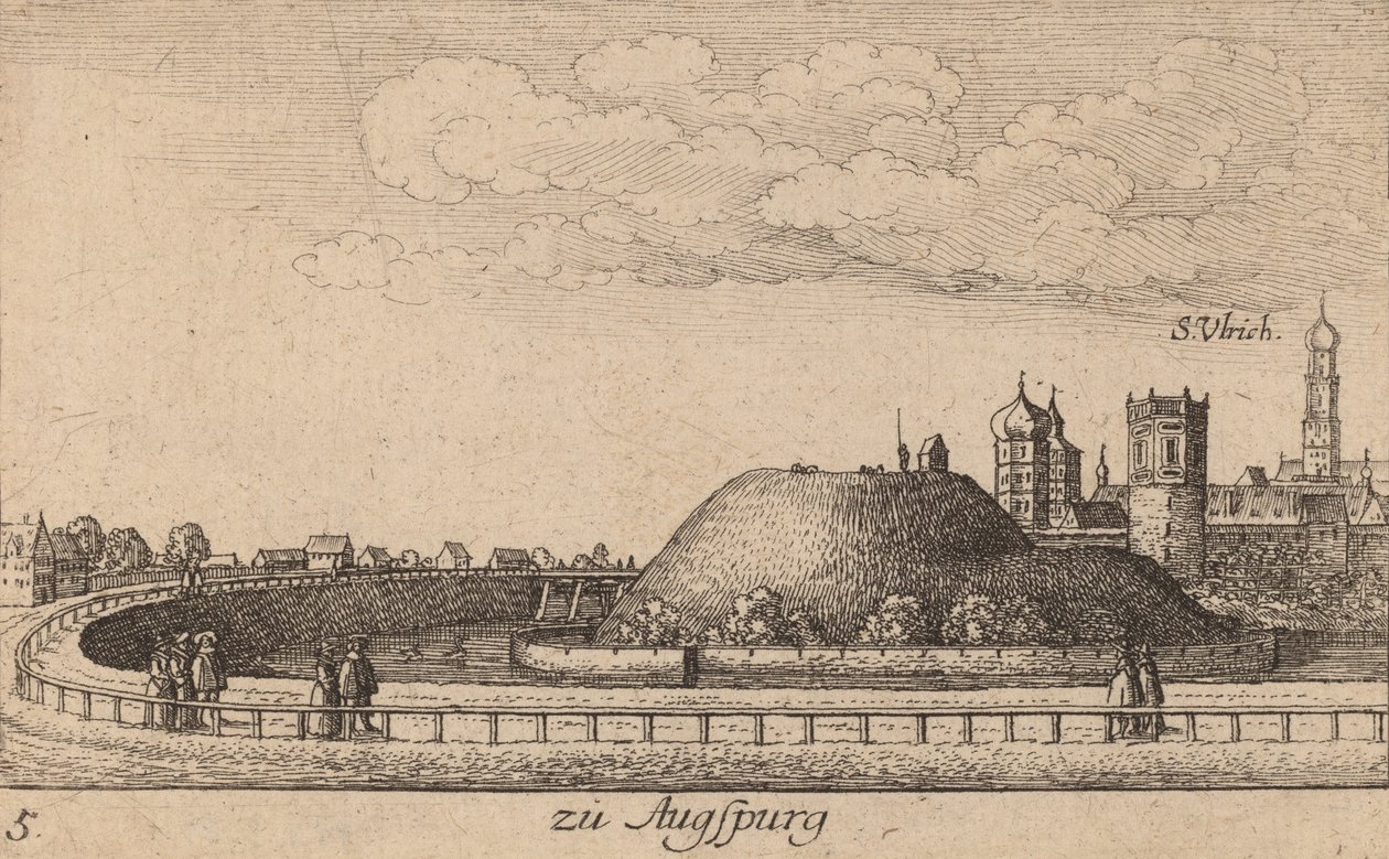 Augsburg, 1635. od Wenceslaus Hollar