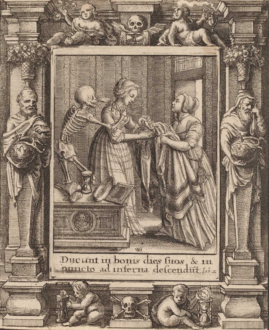 Nevěsta, 1651. od Wenceslaus Hollar