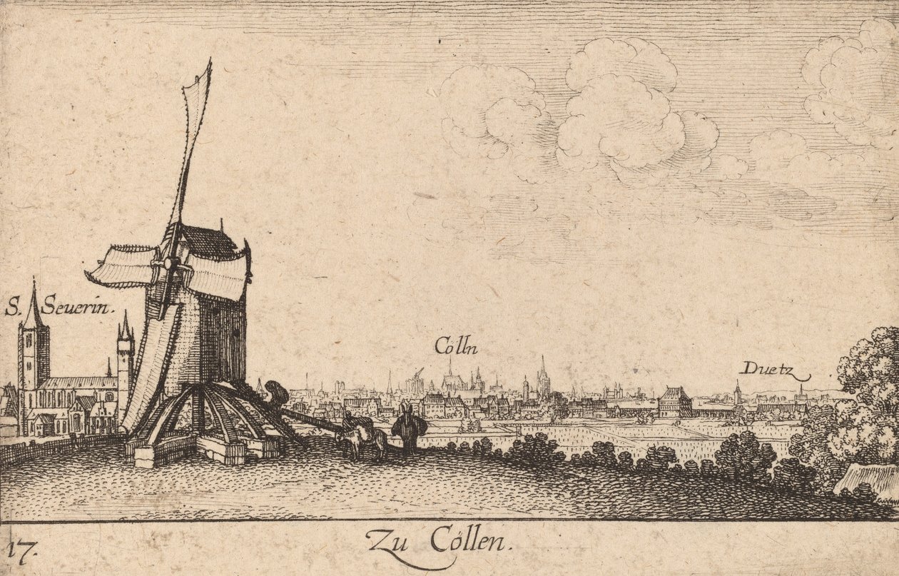 Kolín nad Rýnem, 1635. od Wenceslaus Hollar