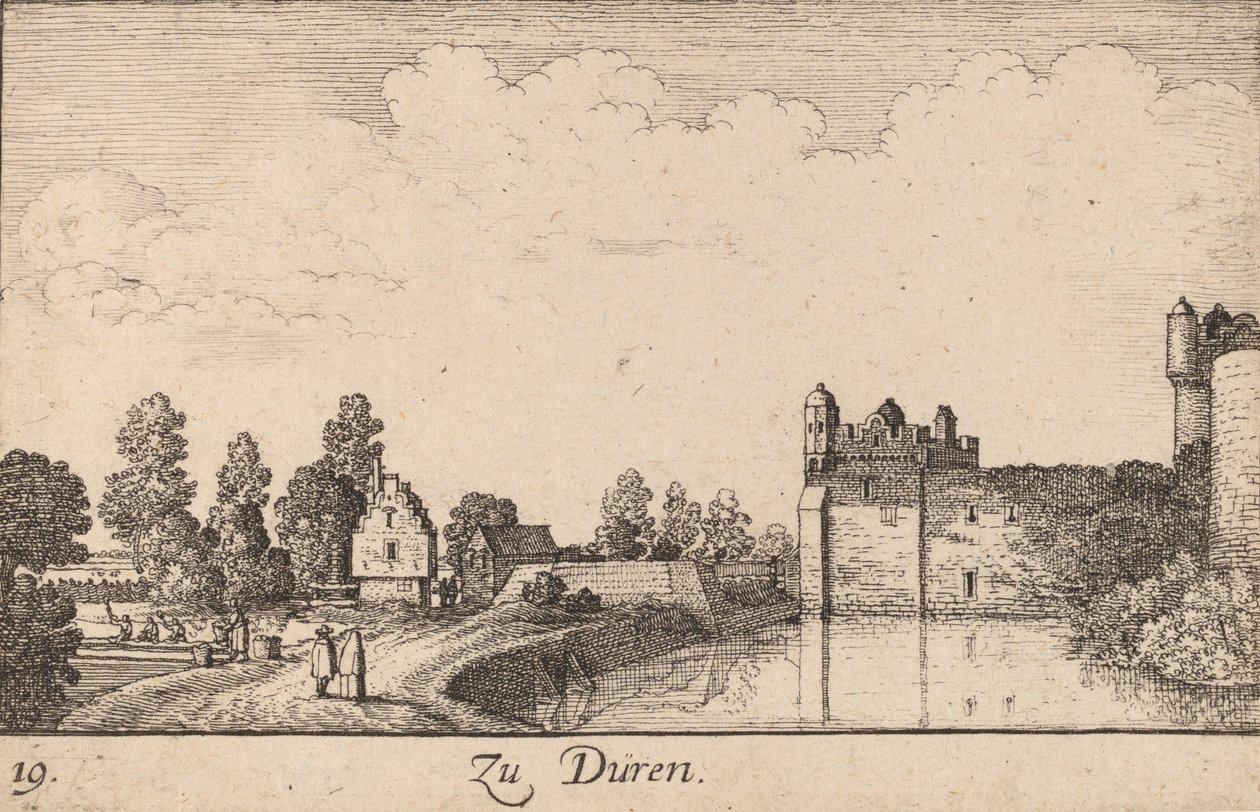 Duren, 1635. od Wenceslaus Hollar