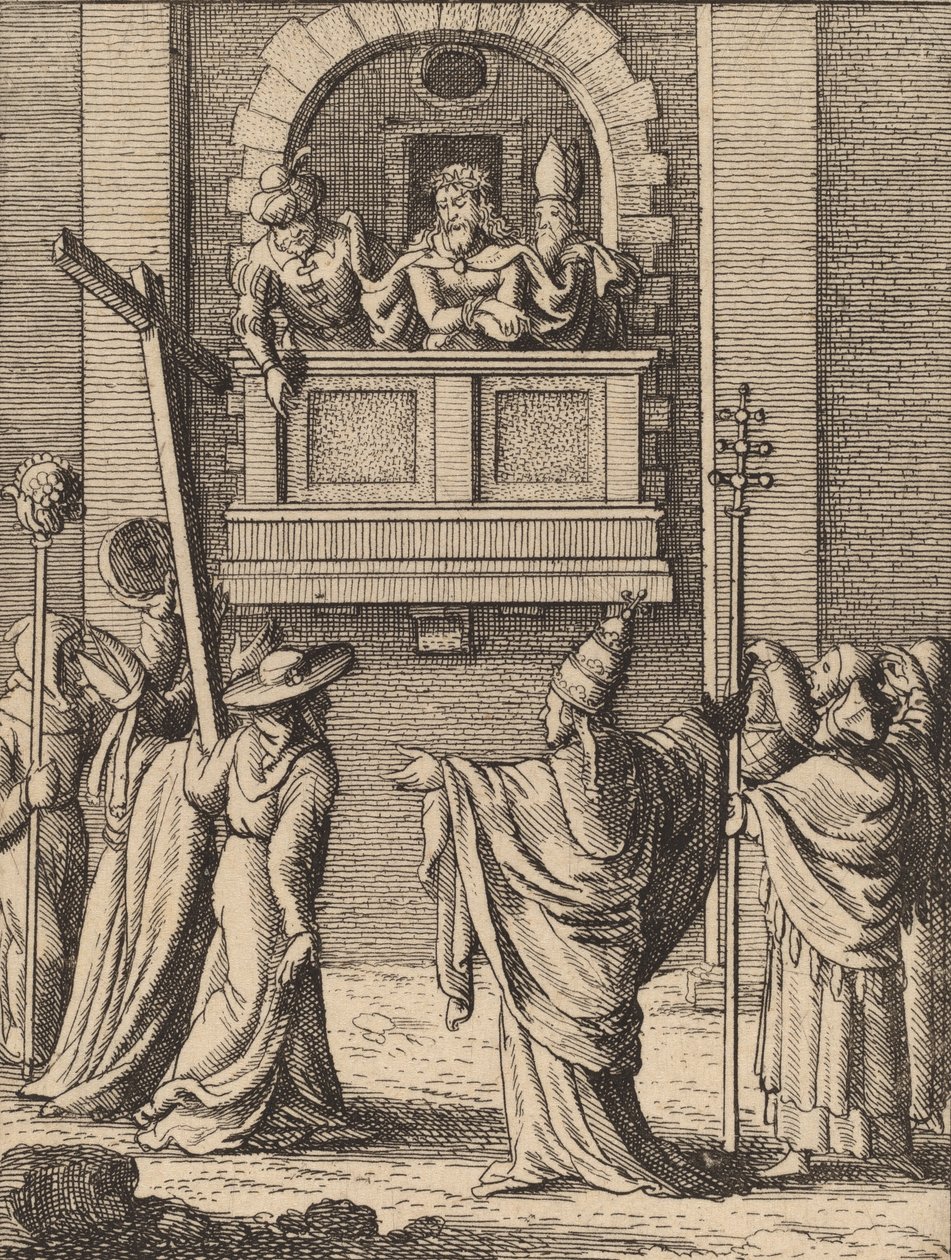 Podívejte se na muže. od Wenceslaus Hollar