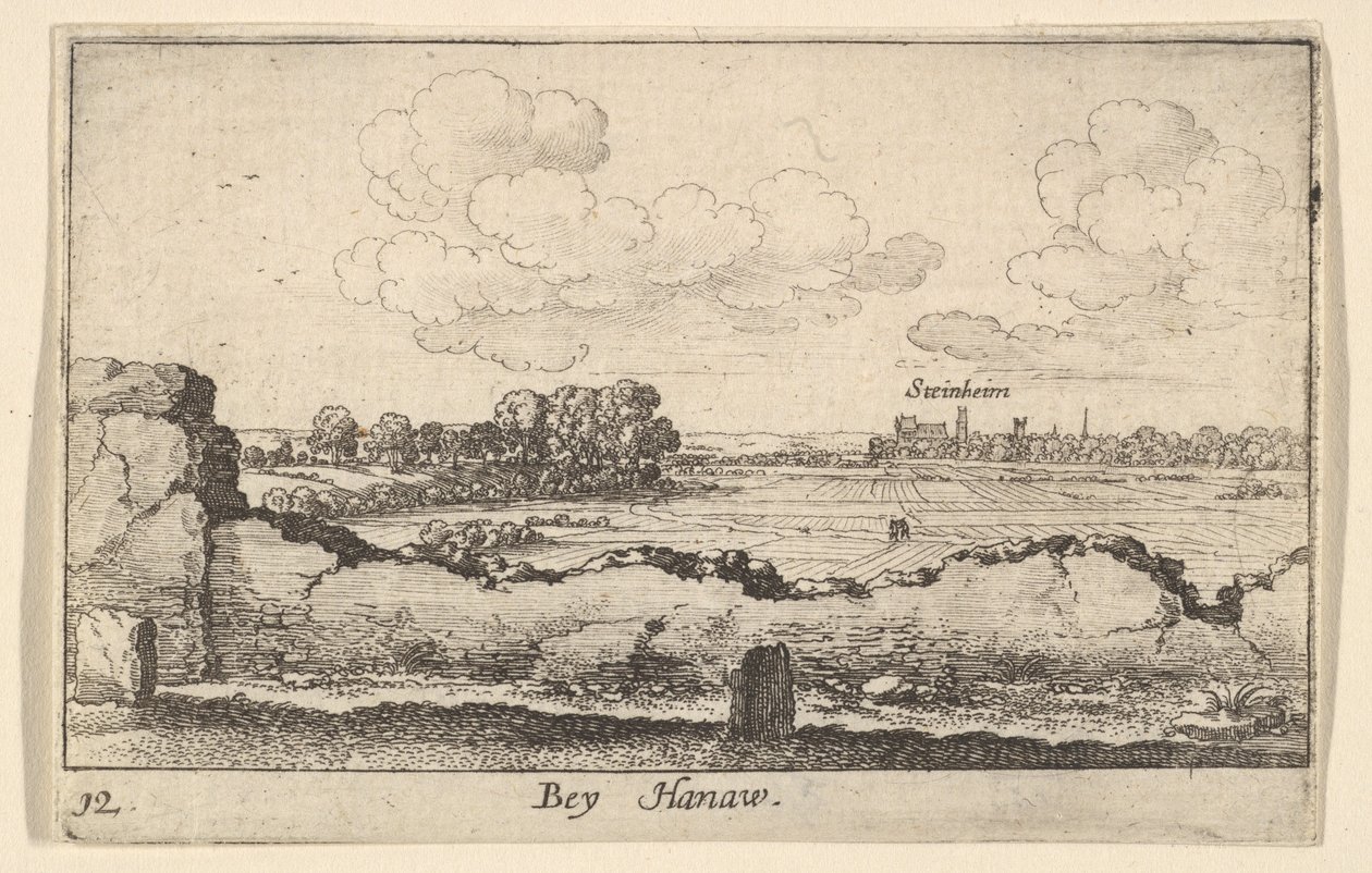 Hanau, 1635. od Wenceslaus Hollar