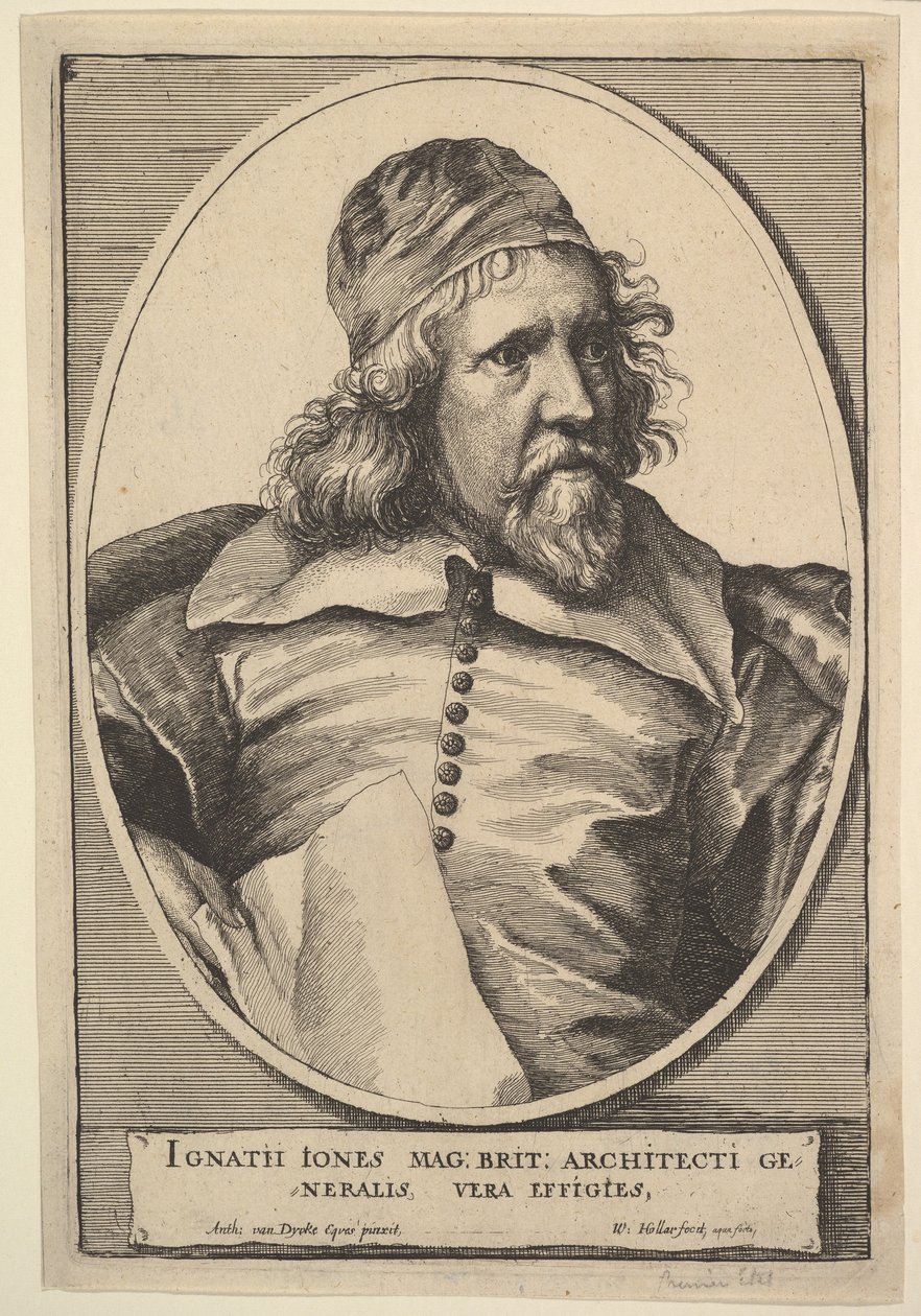 Inigo Jones, 1655. od Wenceslaus Hollar