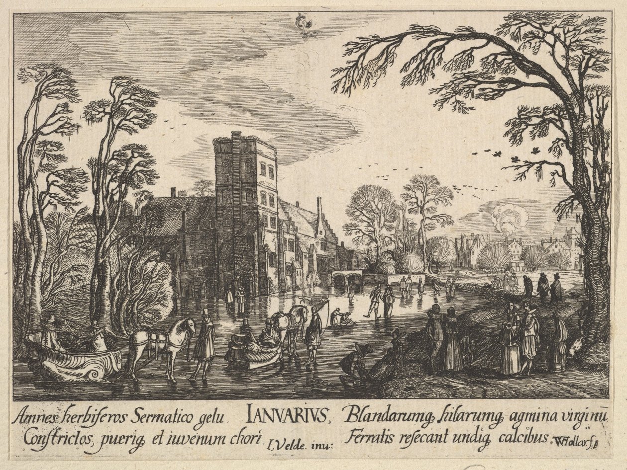 ledna 1628-29. od Wenceslaus Hollar