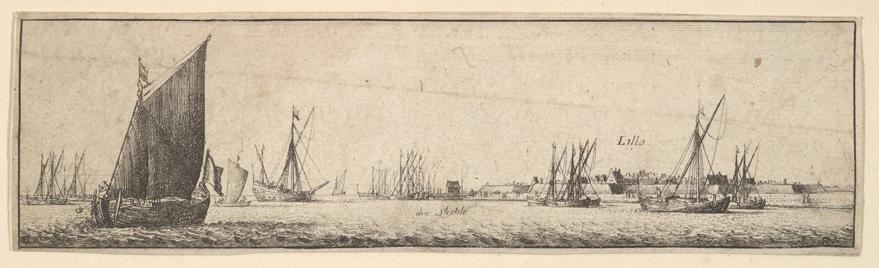 Lillo, 1642-44. od Wenceslaus Hollar