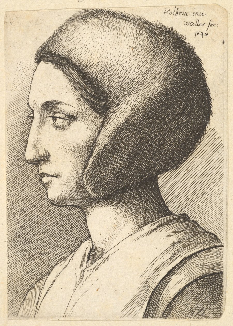 Margaret Giggsová, 1648. od Wenceslaus Hollar