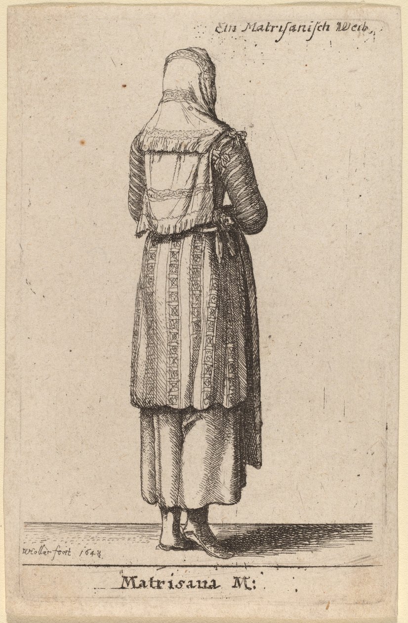 Matrisana M. od Wenceslaus Hollar