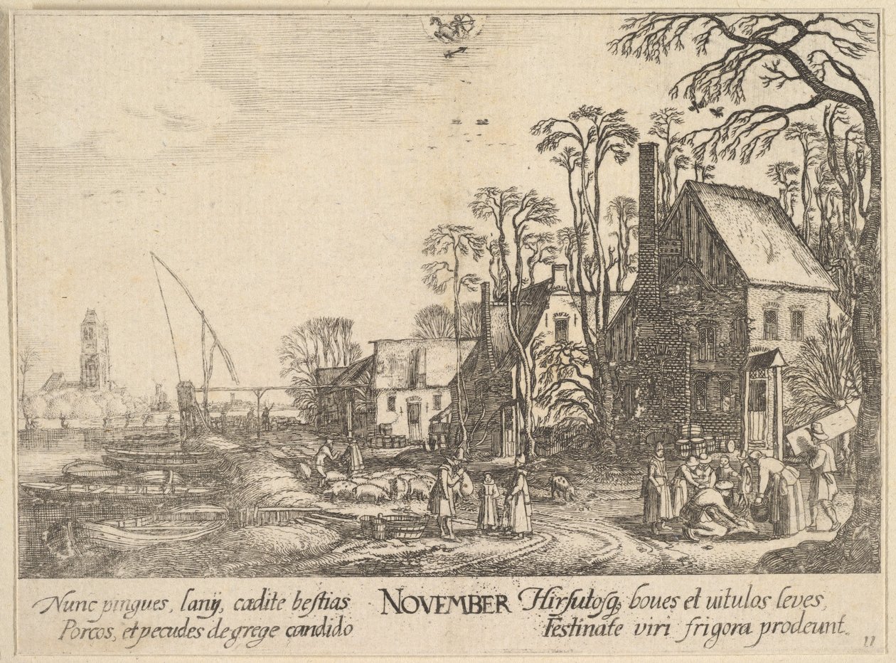 listopadu 1628-29. od Wenceslaus Hollar