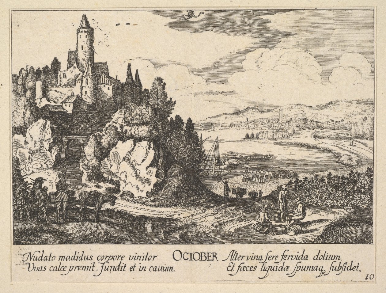 října 1628-29. od Wenceslaus Hollar