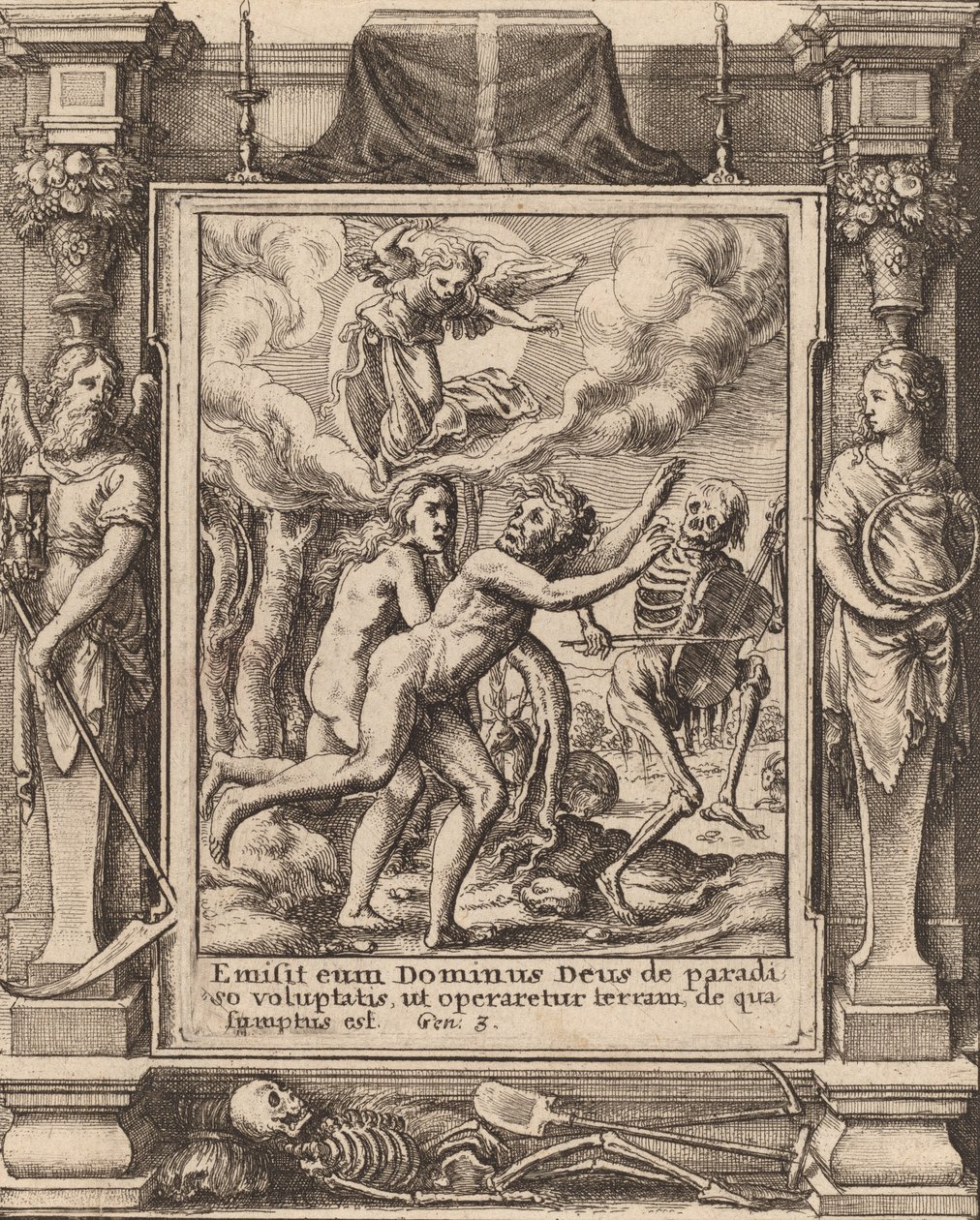 Ztracený ráj, 1651. od Wenceslaus Hollar