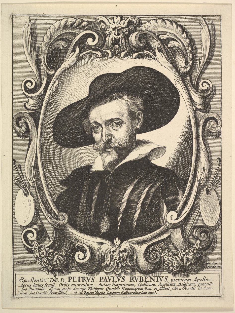 Peter Paul Rubens Peter Paul Rubenius, 1625-77 od Wenceslaus Hollar