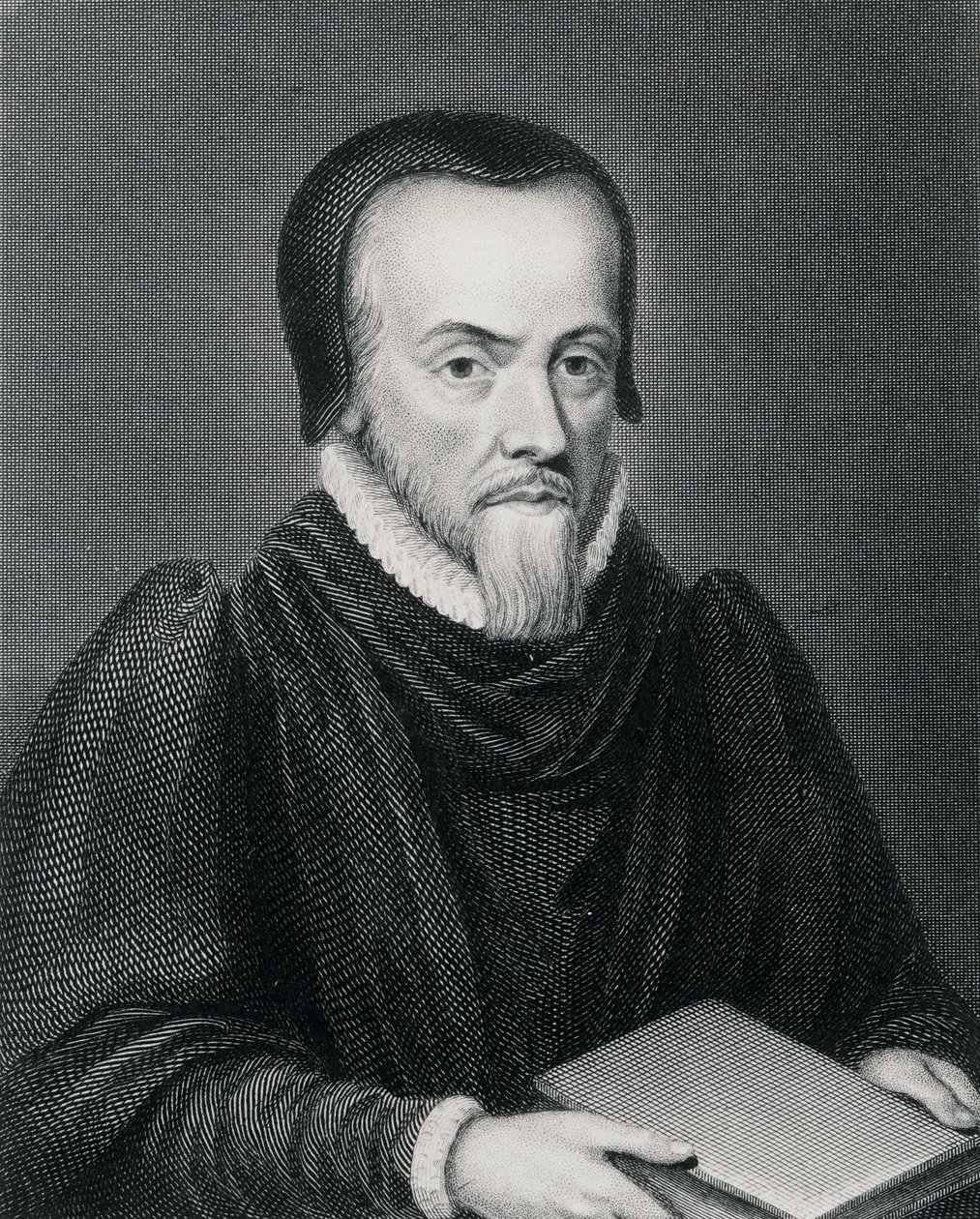 Richard Hooker (c.1554-1600), ryl Edward Finden od Wenceslaus Hollar