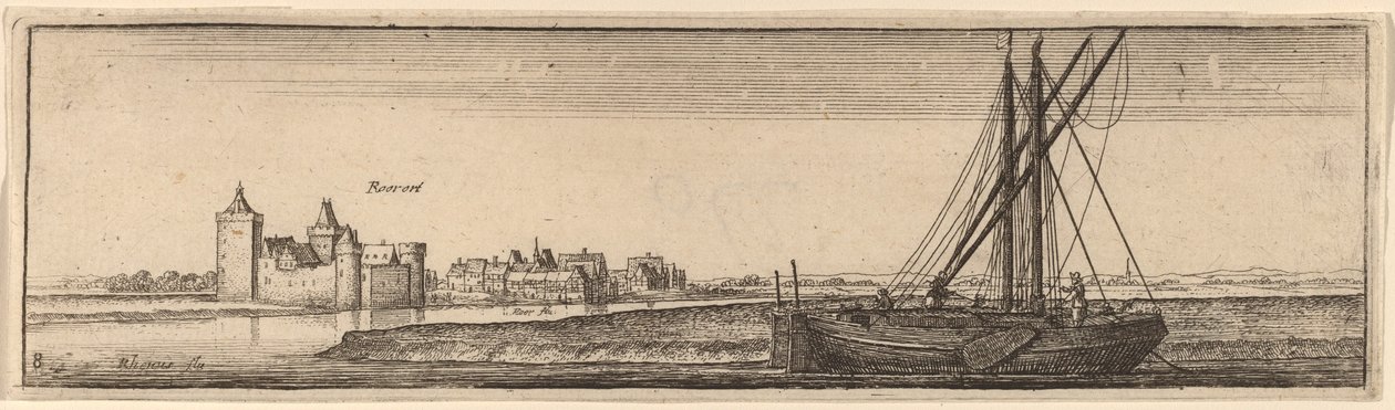Roerort, c. 1632. od Wenceslaus Hollar