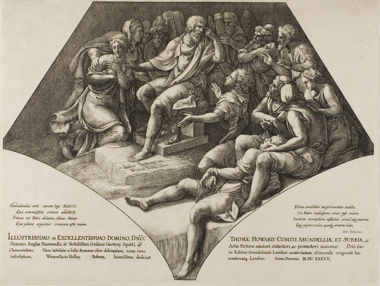 Seleukos a Jeho Syn od Wenceslaus Hollar