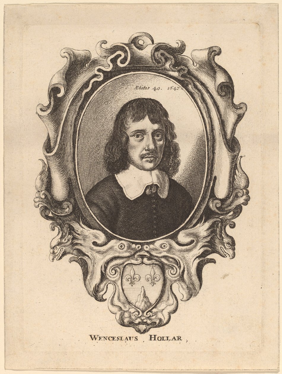 Autoportrét od Wenceslaus Hollar