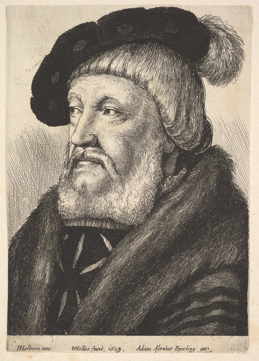 Sir William Butts, 1649. od Wenceslaus Hollar