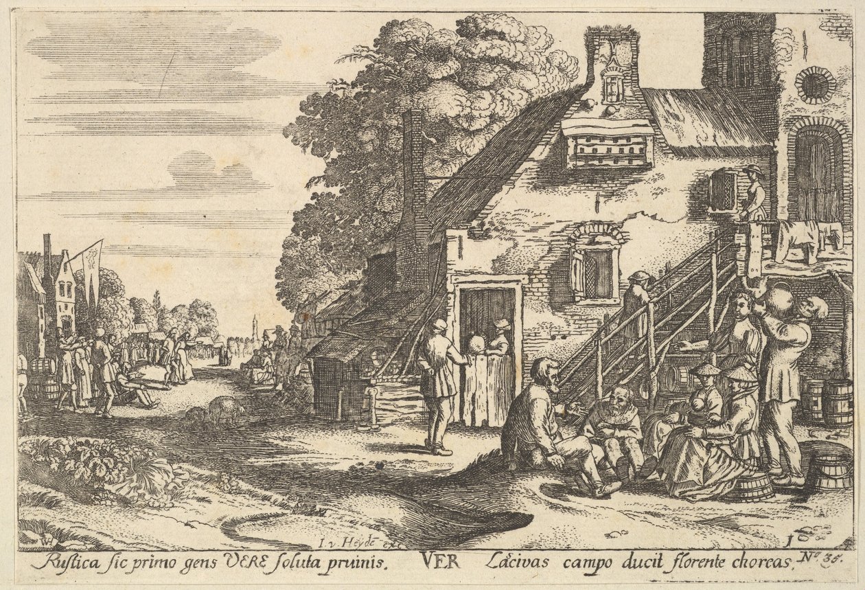 Jaro, 1629. od Wenceslaus Hollar