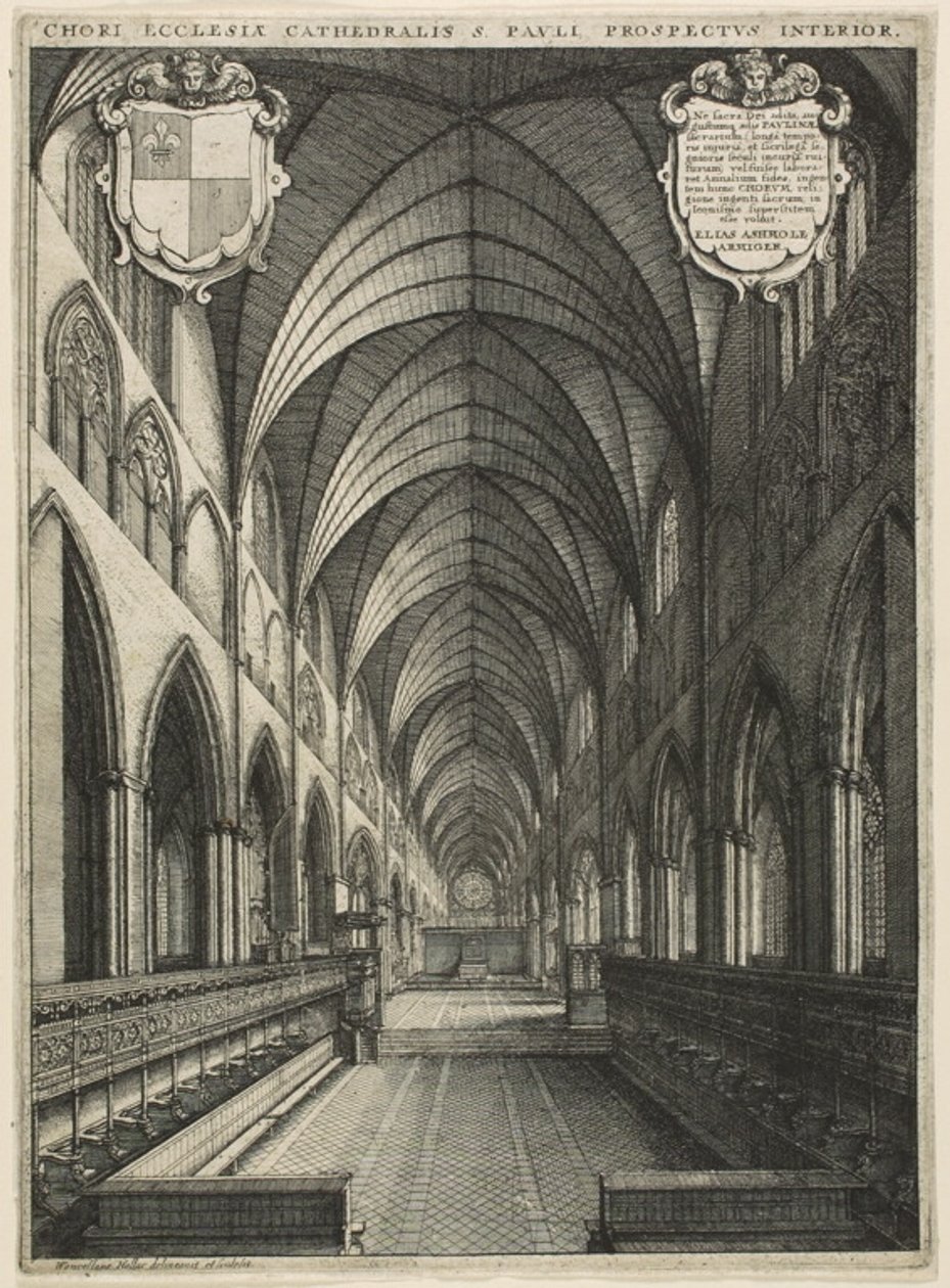 Sbor svatého Pavla od Wenceslaus Hollar