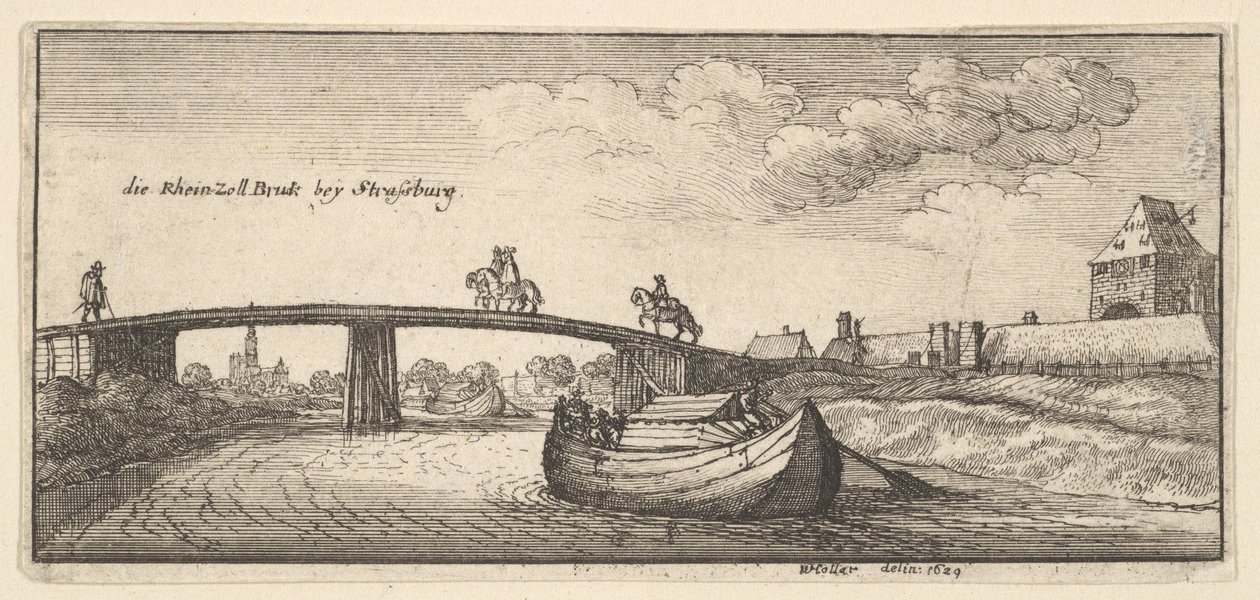 Štrasburk, 1629. od Wenceslaus Hollar
