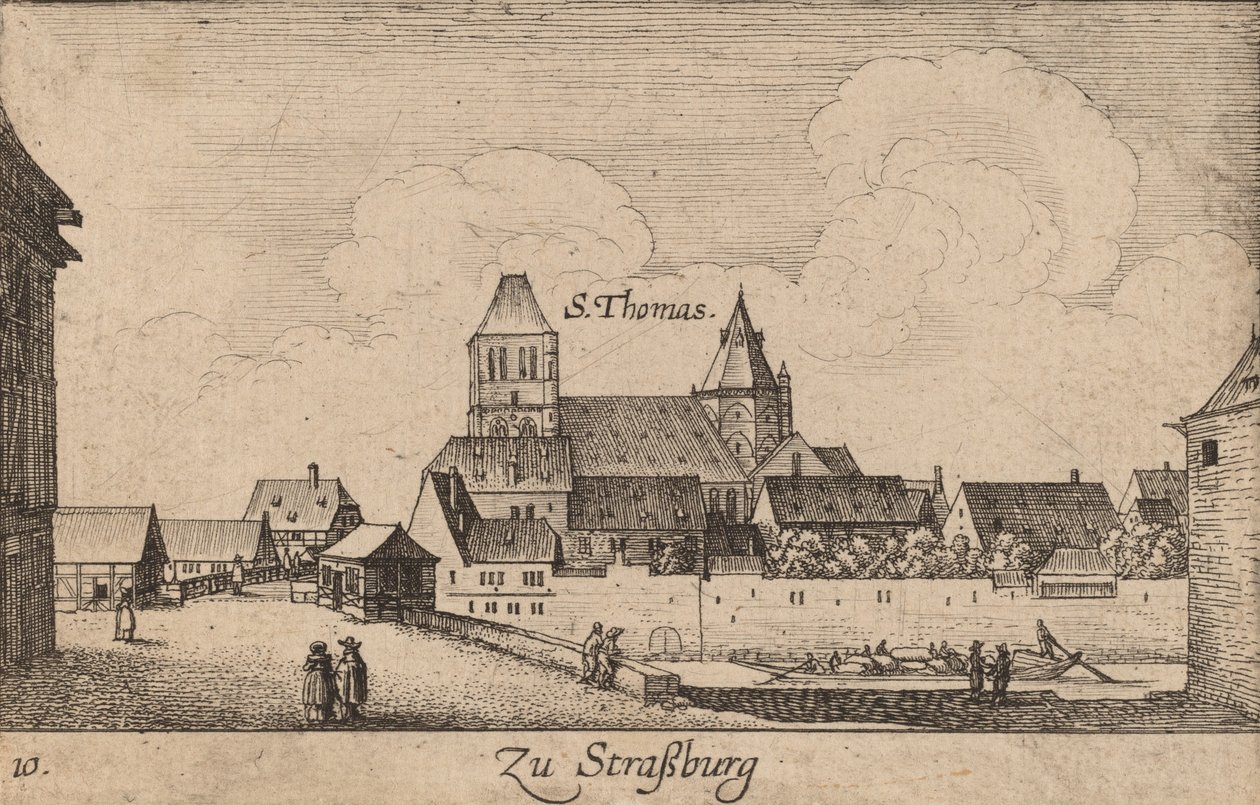 Štrasburk, 1635. od Wenceslaus Hollar