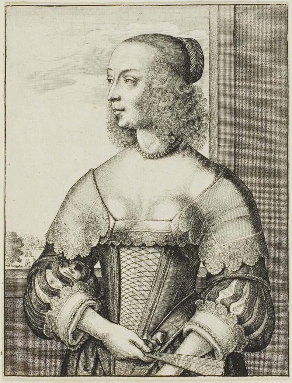 Léto od Wenceslaus Hollar
