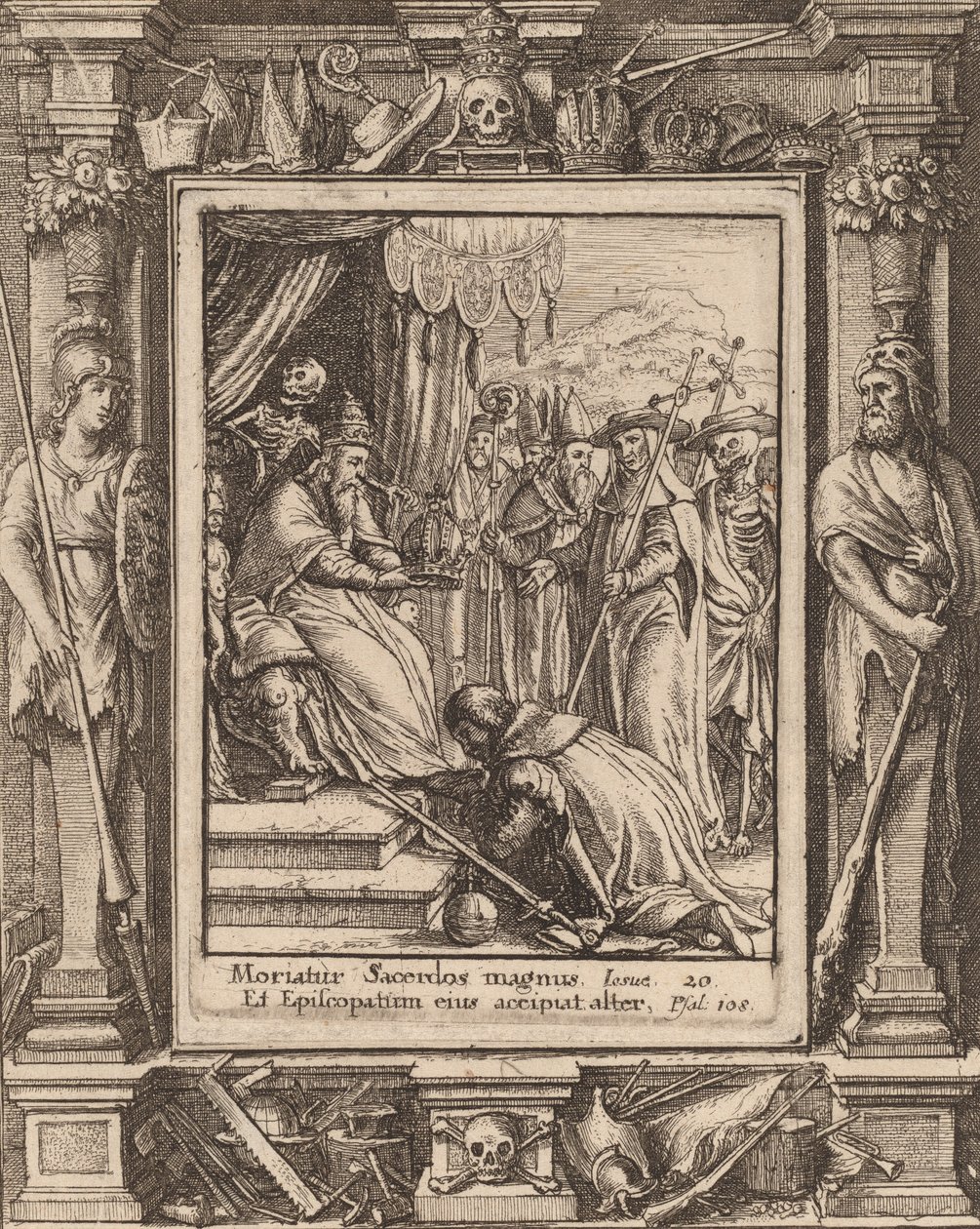 Papež, 1651. od Wenceslaus Hollar