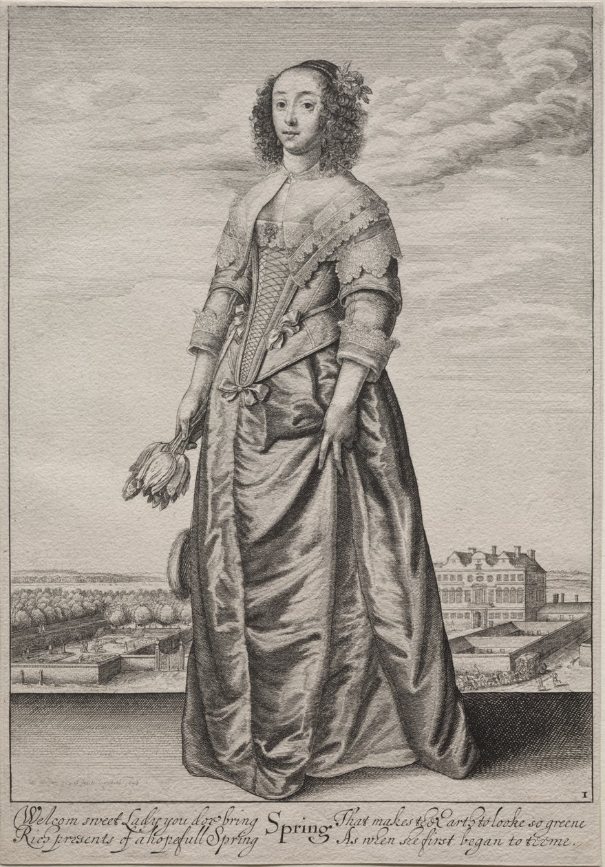 Roční období od Wenceslaus Hollar