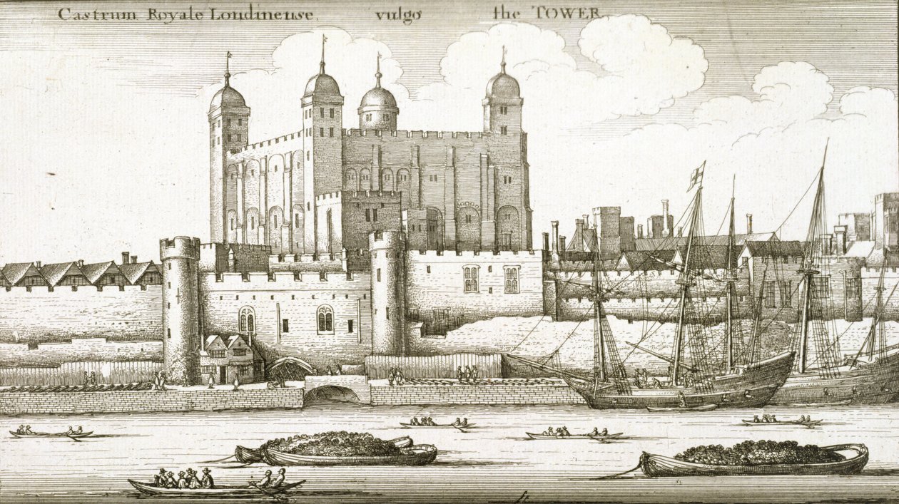 Tower of London, 1647 od Wenceslaus Hollar