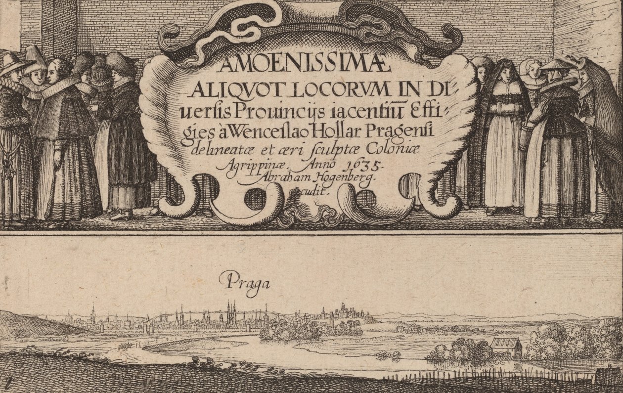 Titulní strana, 1635. od Wenceslaus Hollar