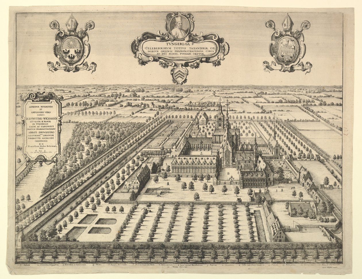 Tongerloo, 1659. od Wenceslaus Hollar