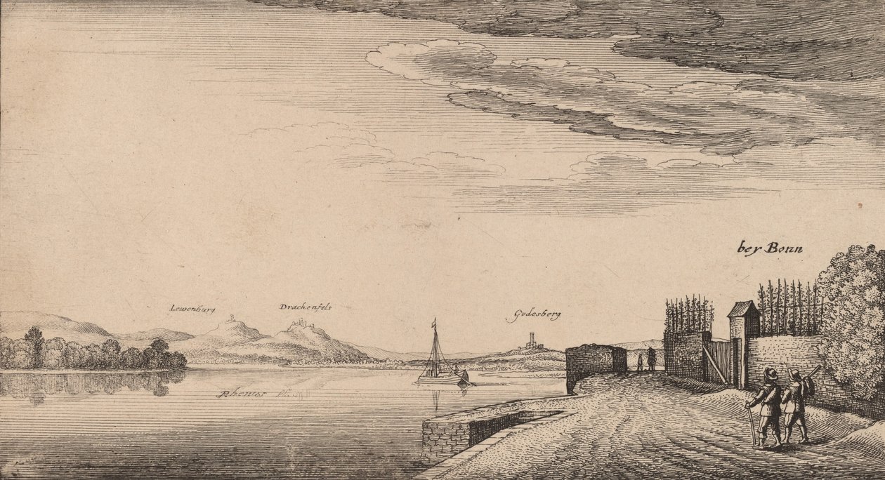 Pohled na Lewenberg. od Wenceslaus Hollar