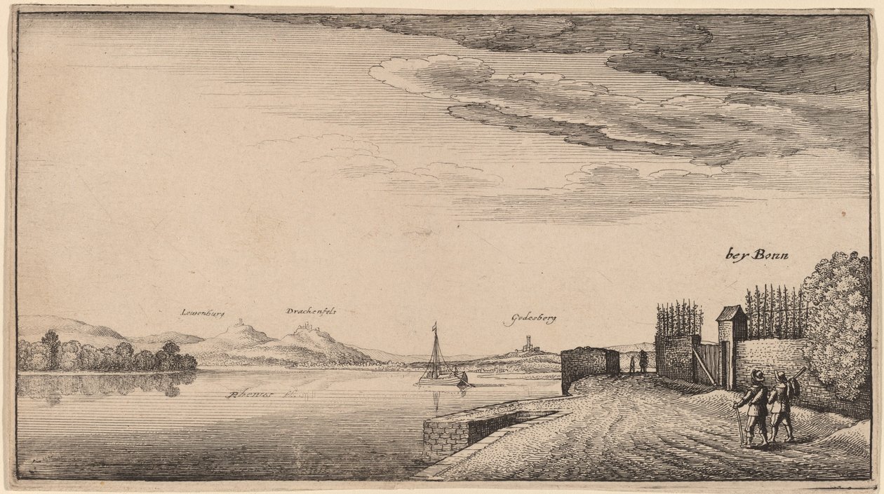 Pohled na Lewenberg od Wenceslaus Hollar