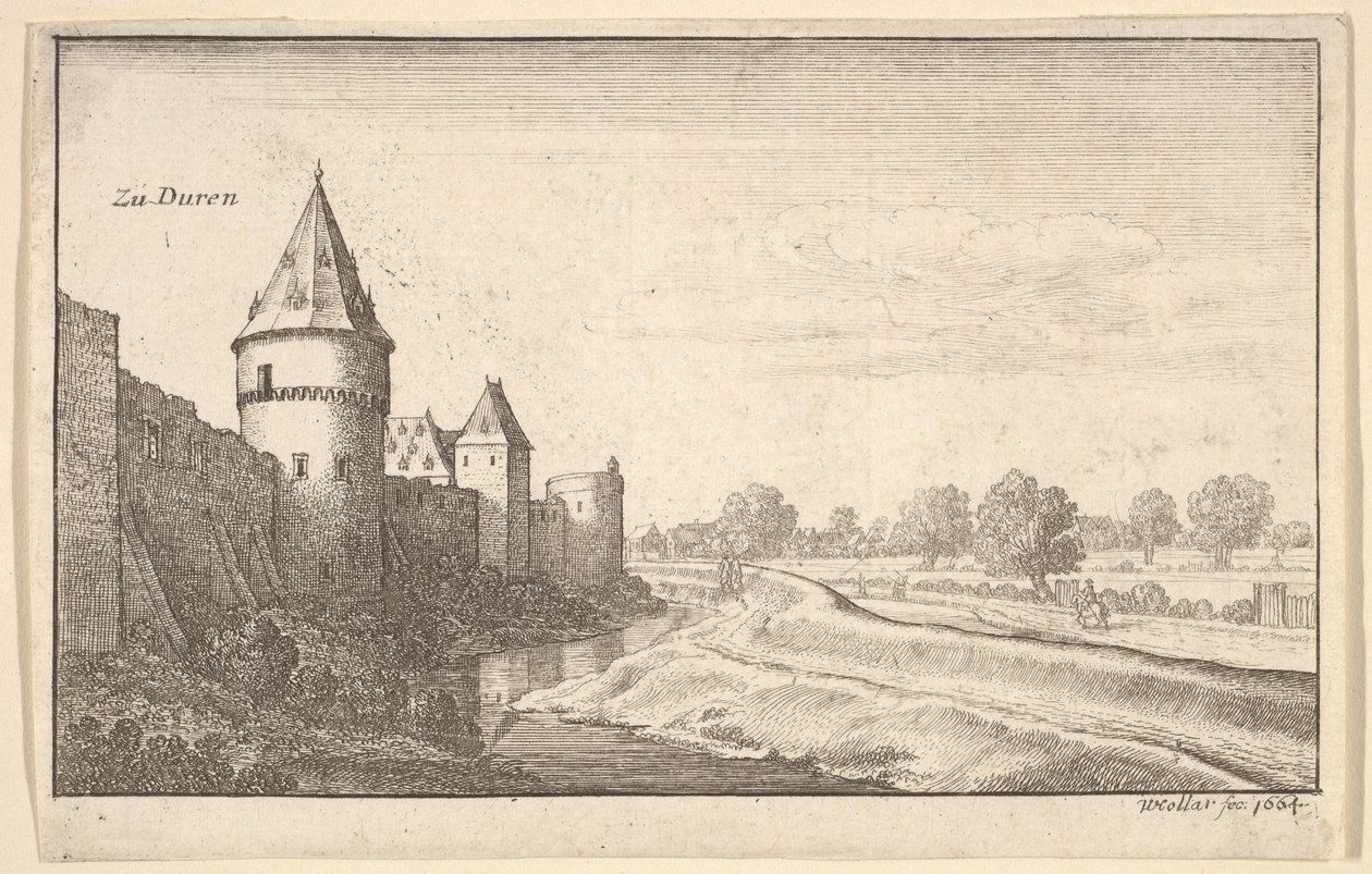 V Durenu, 1664. od Wenceslaus Hollar