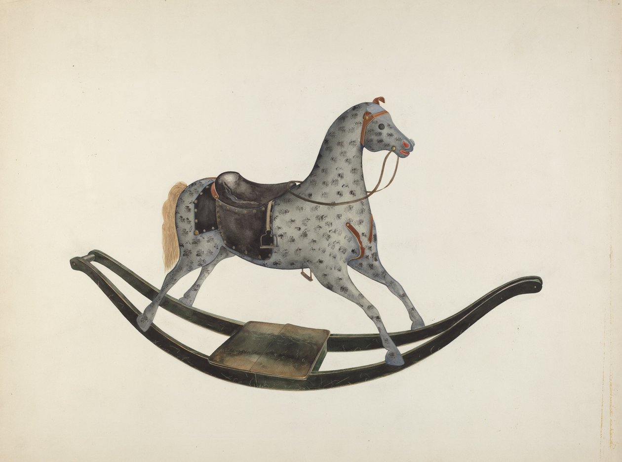Hobby Horse, c. 1941. od Wilbur M Rice
