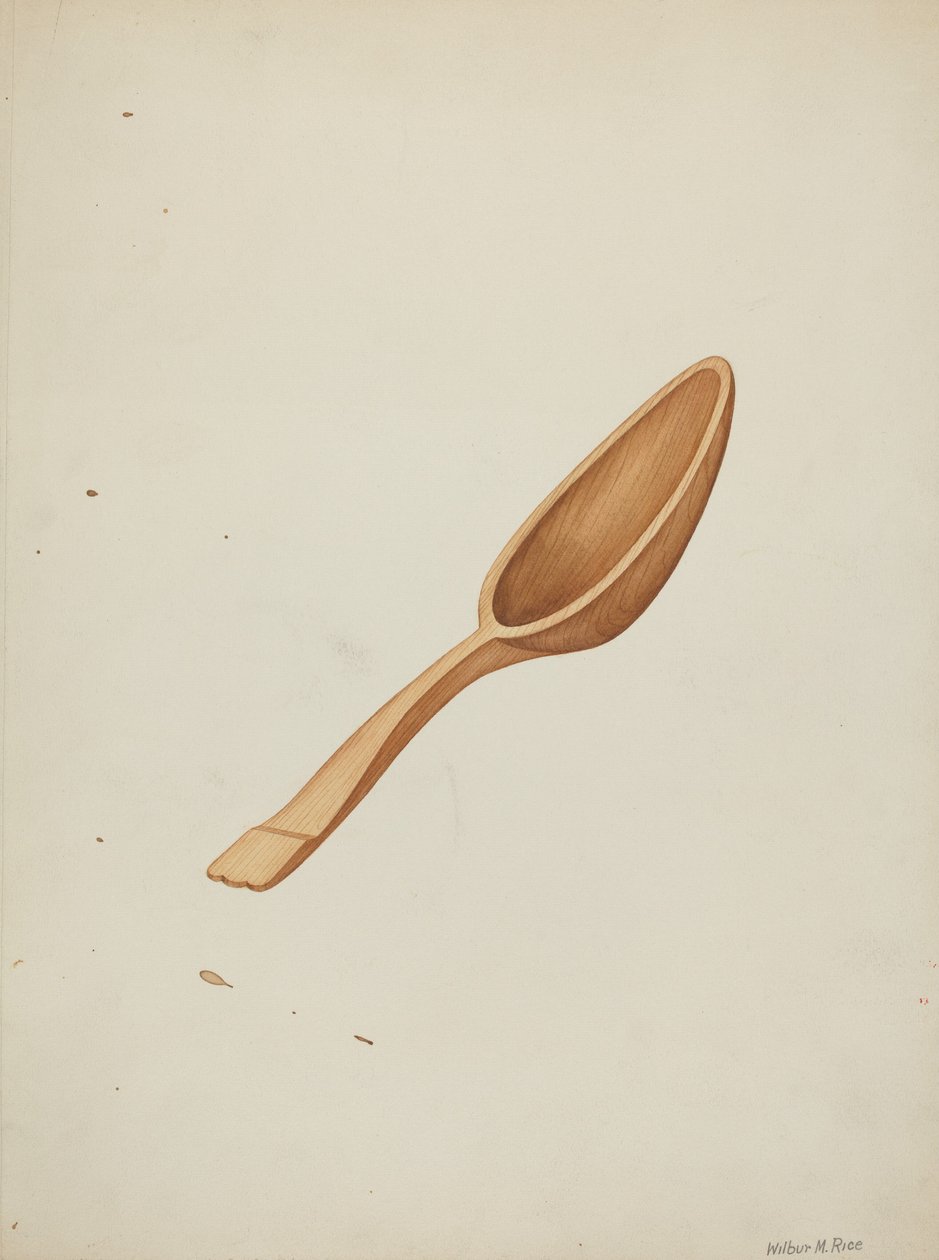 Lžíce, c. 1942. od Wilbur M Rice