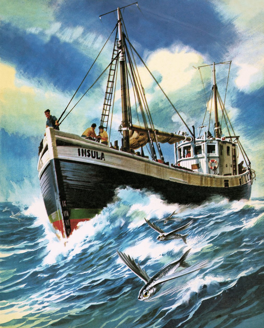 Plavba na španělský Mohan od Wilf (20th century) Hardy