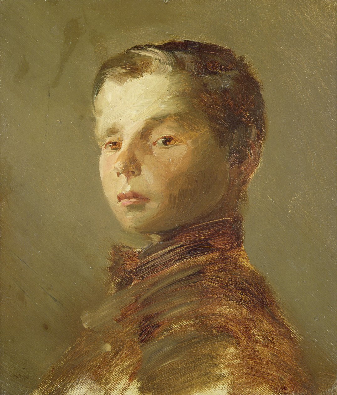 Obrázek chlapce, 1875 od Wilhelm Busch