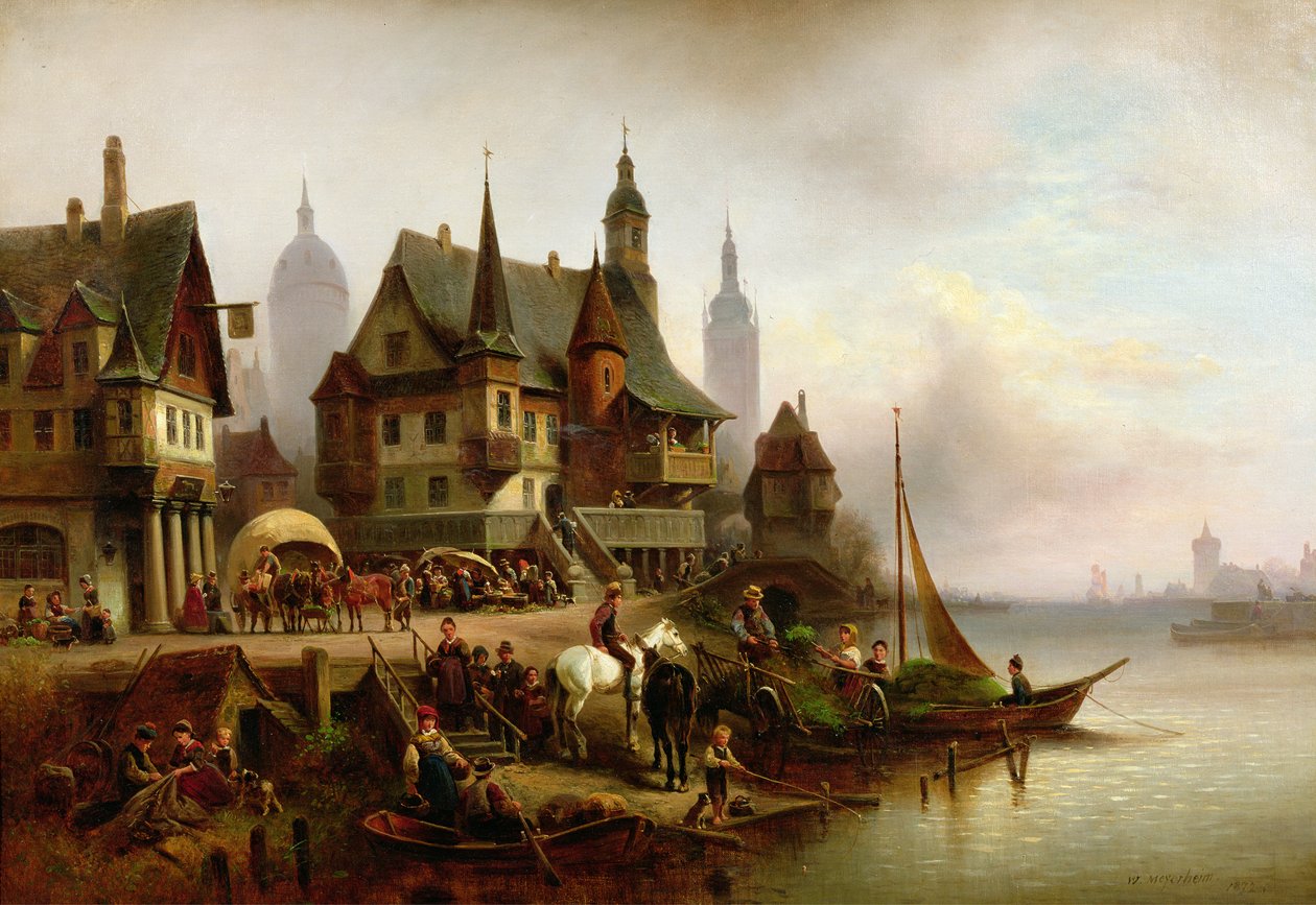 Na pobřeží, 1872 od Wilhelm Meyerheim