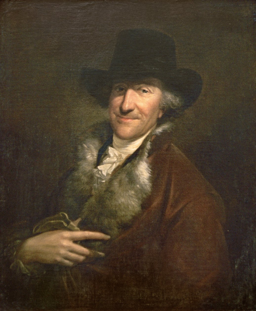Wilhelm Friedemann Bach, kolem roku 1760 od Wilhelm Weitsch