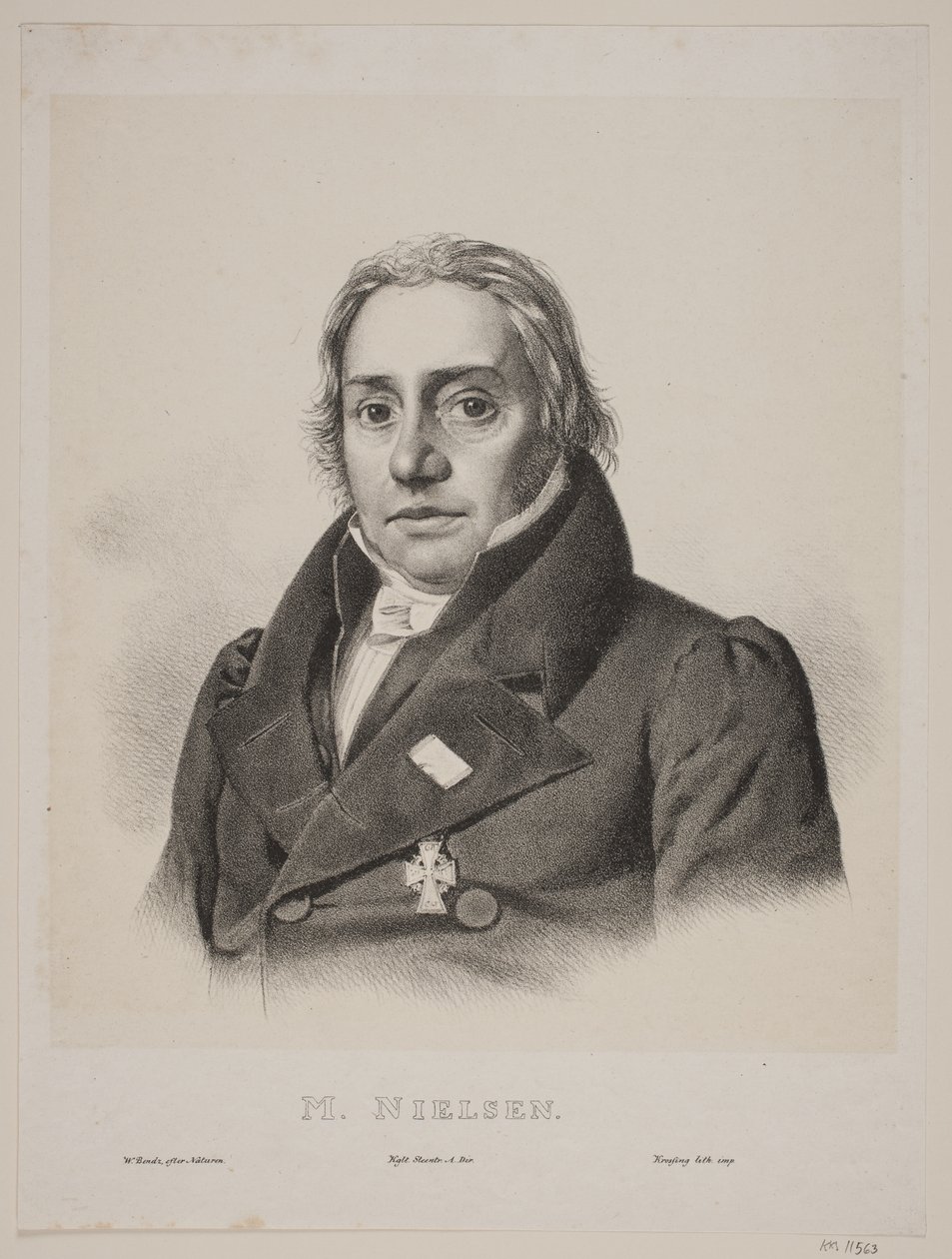 Ředitel Michael Nielsen od Wilhelm Bendz