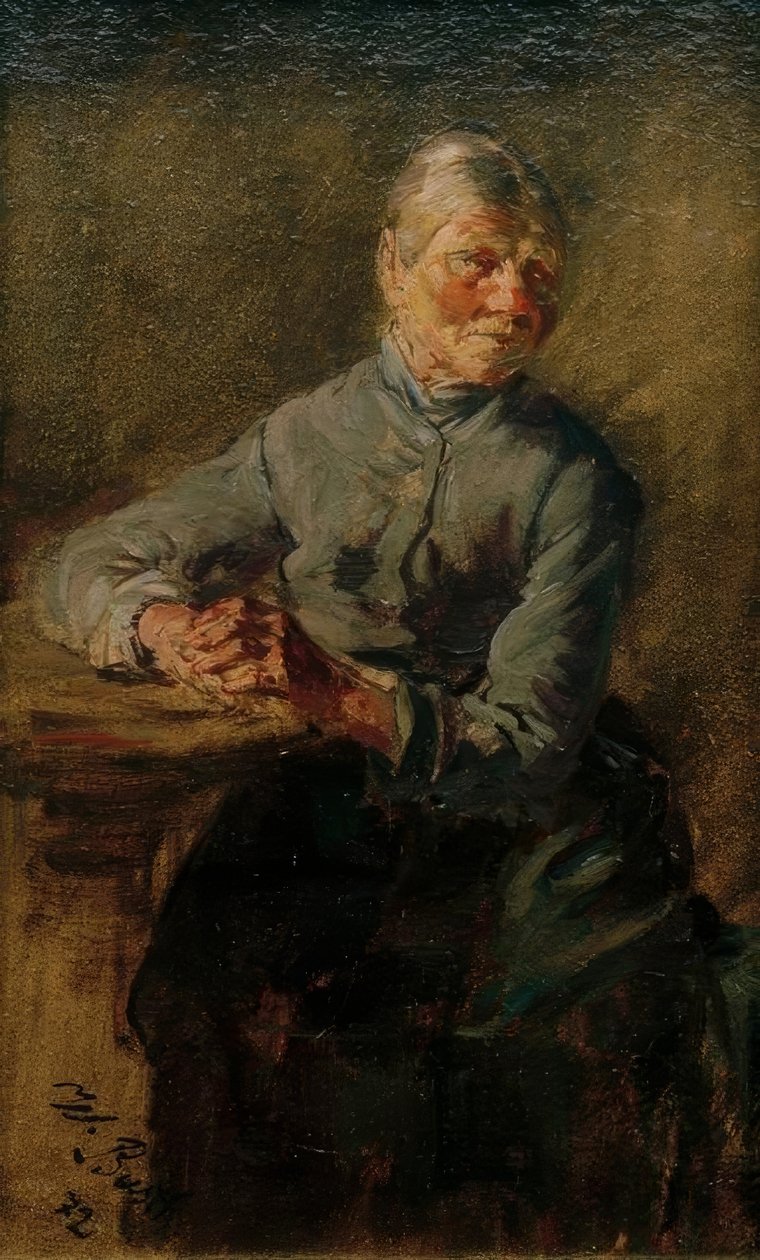 Stará žena od Wilhelm Busch