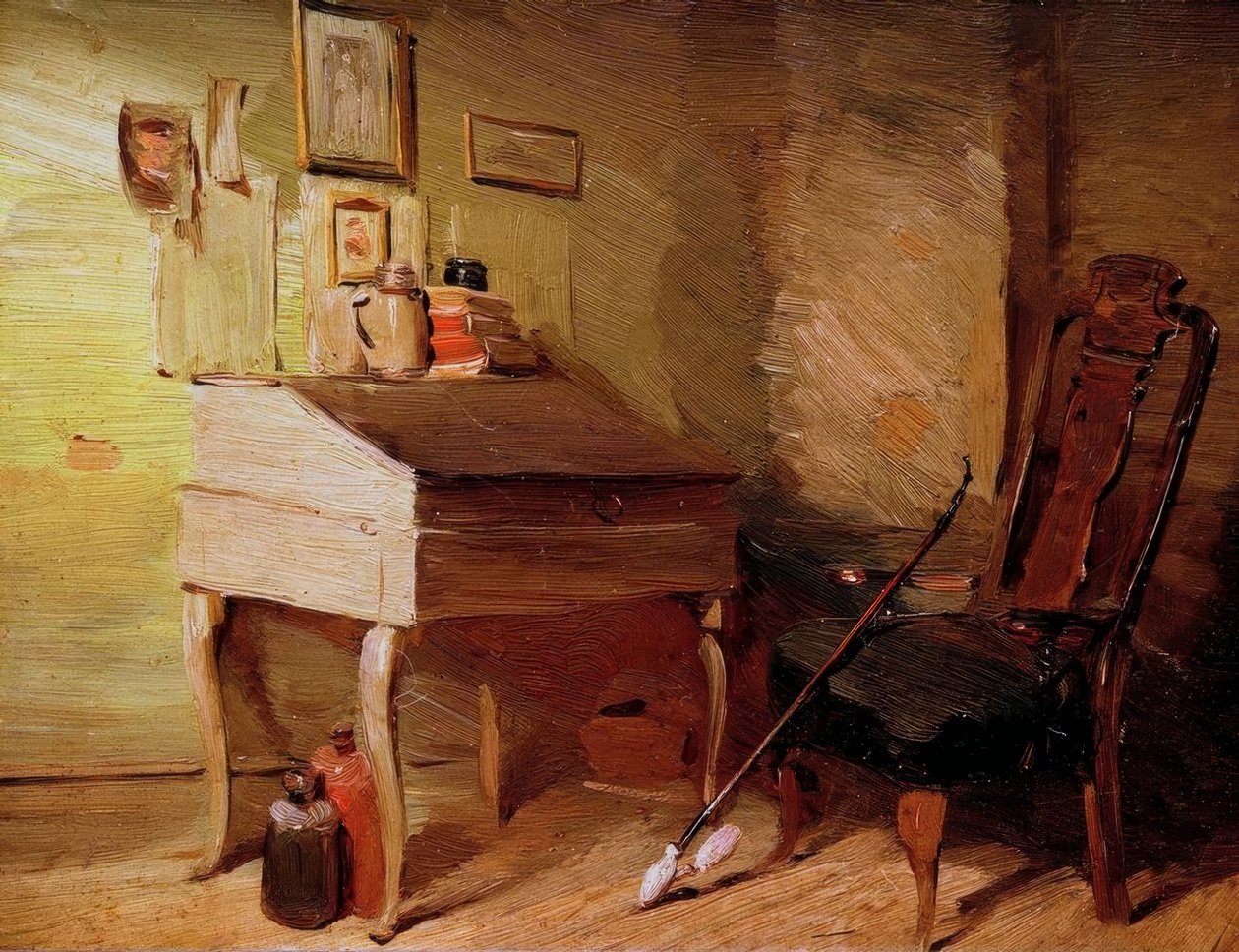 Můj salon ve Wiedensahlu od Wilhelm Busch