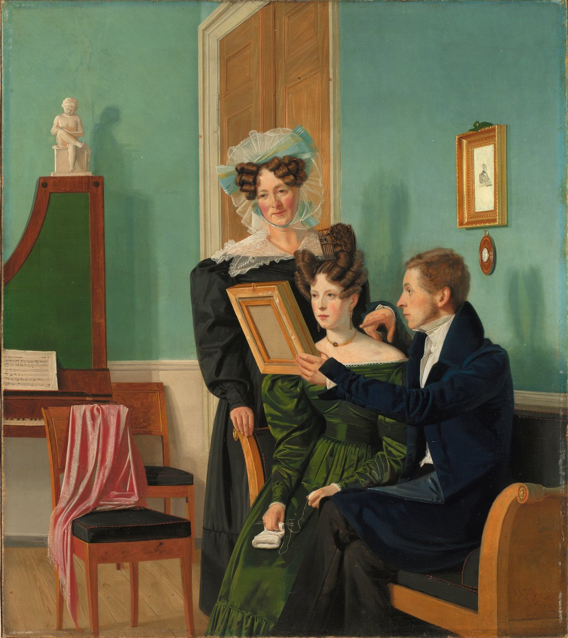 Rodina Raffenbergů od Wilhelm Ferdinand Bendz
