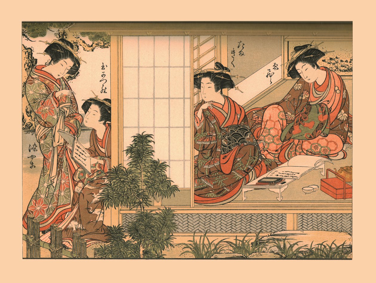 Japonské krásky, 1776, 1886 od Wilhelm Greve