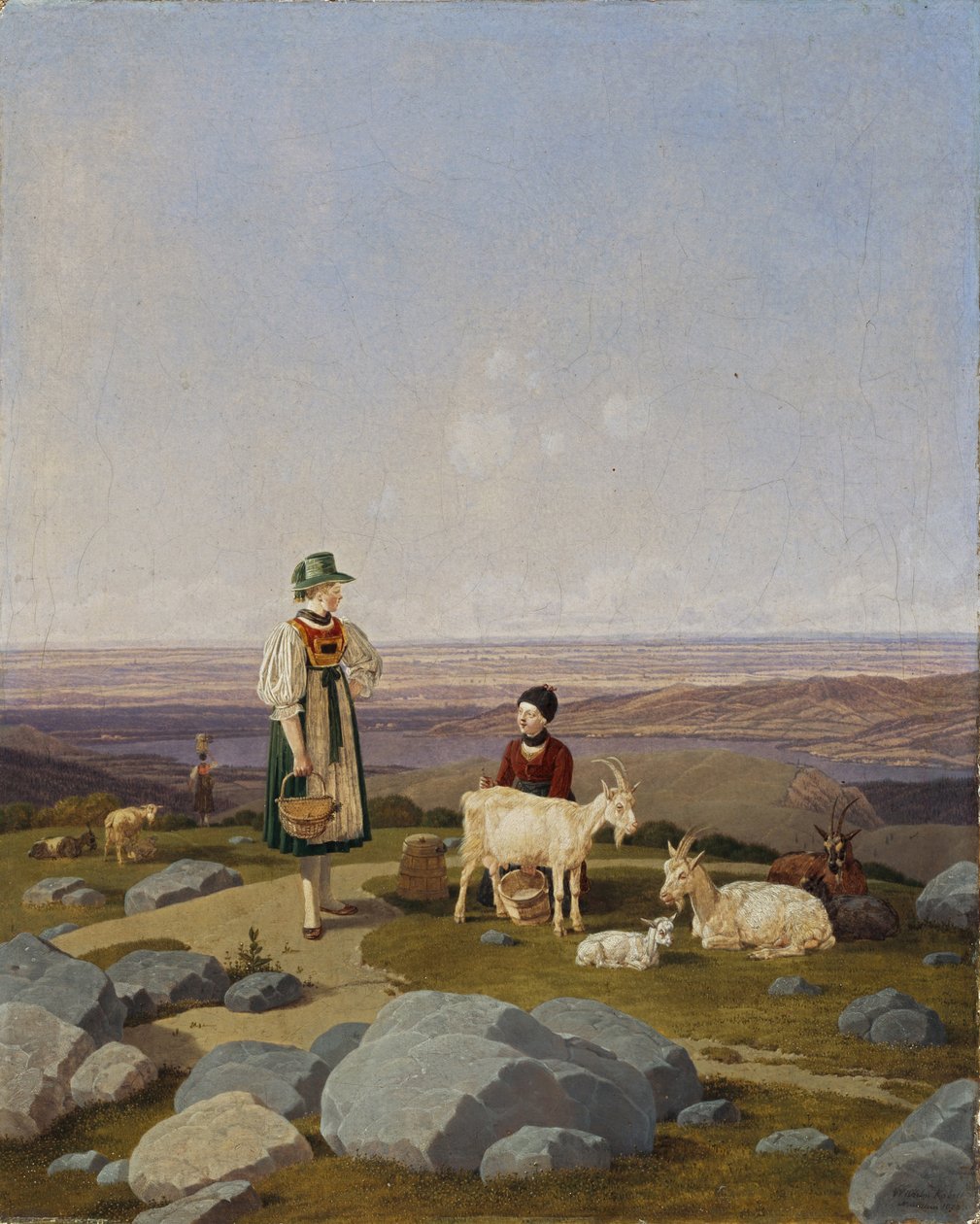 Na Gaisalmu od Wilhelm Kobell Ritter von